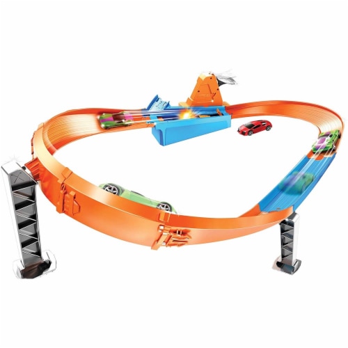 Mattel Hot Wheels® Rapid Raceway Champion Play Set Perspective: bottom