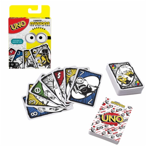 Uno® Minions: The Rise of Gru Card Game Perspective: bottom