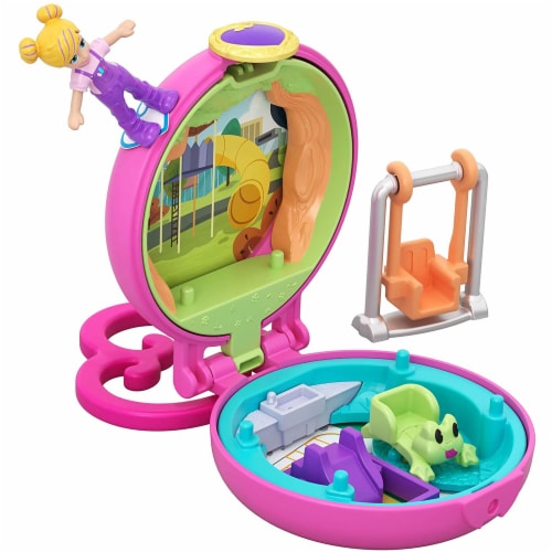Polly Pocket GKJ42 Tiny Compact, Playground Perspective: bottom