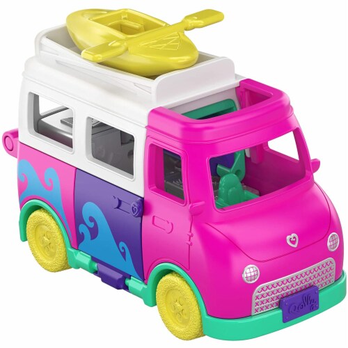 Pollyville Transforming Camper Van Playset Perspective: bottom
