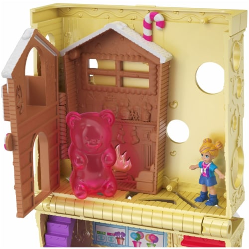 Pollyville Candy Store with 4 Floors, 2 Dolls and 5 Accessories Perspective: bottom