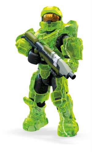Mega Construx™ Halo® Heroes Master Chief Figure Set Perspective: bottom