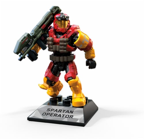 Mega Construx™ Halo® Heroes Spartan Operator Action Figures Perspective: bottom