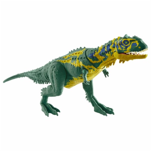 Mattel Jurassic World Majungasaurus Sound Strike Dinosaur Toy Perspective: bottom