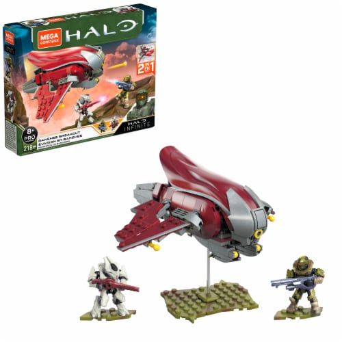 Mega Construx™ Halo® Infinite Banshee Breakout Building Set Perspective: bottom