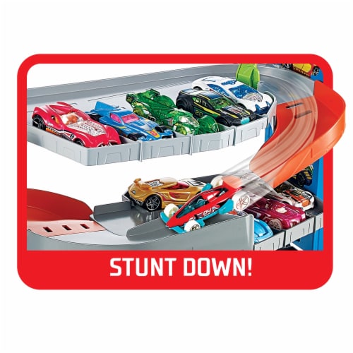 Hot wheels discount stunt race
