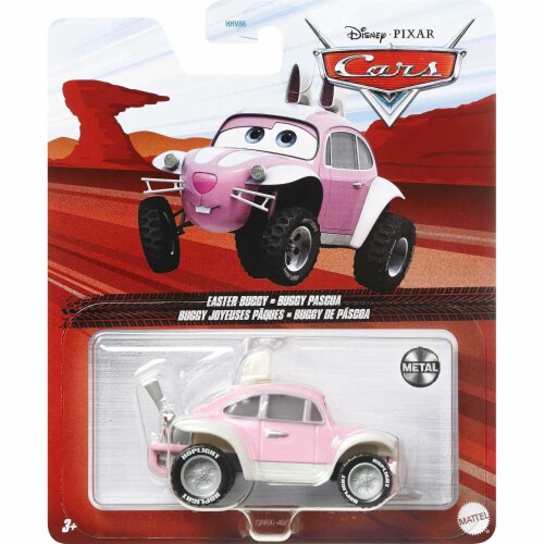 Disney Pixar Die-Cast 1:55 Scale Cars, Easter Buggy Perspective: bottom