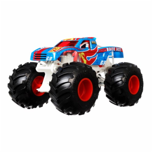 Mattel Hot Wheels® Monster Trucks Race Ace Vehicle Perspective: bottom