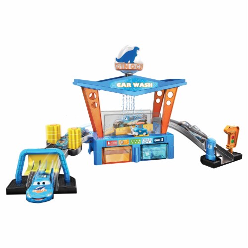 Mattel Disney Pixar Cars Color Change Dinoco Car Wash Playset 1