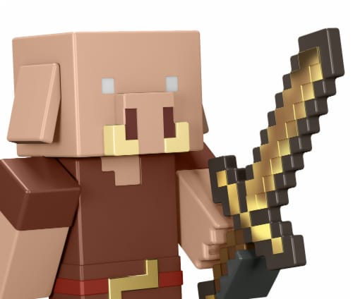 Mattel Minecraft Piglin Figure Perspective: bottom