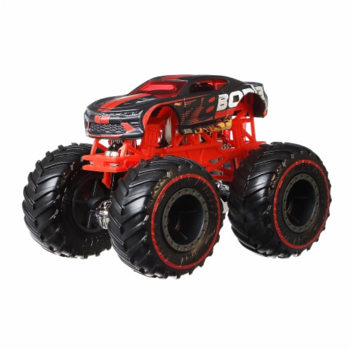 Mattel Hot Wheels® Monster Trucks Camaro Pro Race Wheeled Vehicle Perspective: bottom