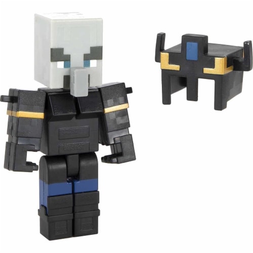 Minecraft Dungeons Royal Guard Action Figure Perspective: bottom
