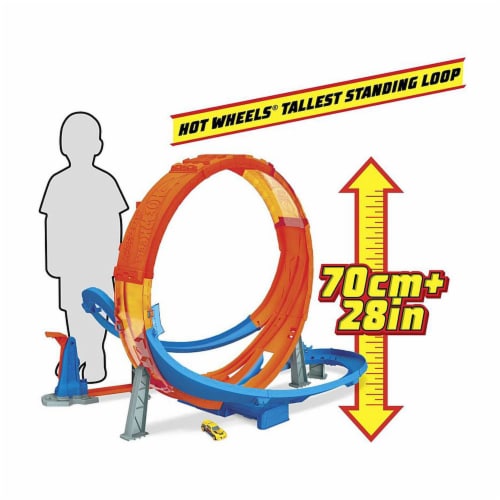 Hot Wheels Massive Loop Mayhem Battery Operated Track Set for Kids Ages 5 and Up 1 Piece Kroger