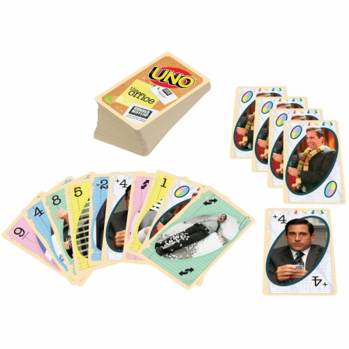 Uno The Office The Card Game Perspective: bottom