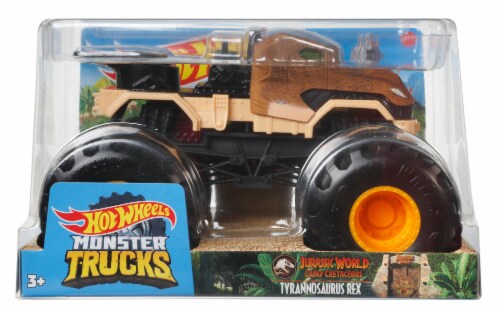 Mattel Hot Wheels® Monster Trucks Jurassic World Tyrannosaurus Rex Vehicle Perspective: bottom