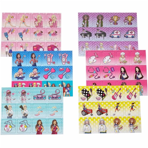 Mattel Fisher-Price® Make-A-Match Barbie™ Card Game Perspective: bottom
