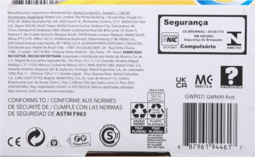 Fisher-Price® Imaginext® Jurassic World Raptor Toy Perspective: bottom
