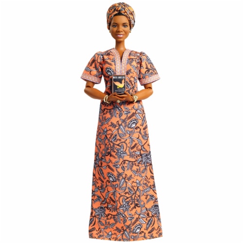 Mattel Barbie® Maya Angelou Inspiring Women™ Doll Perspective: bottom