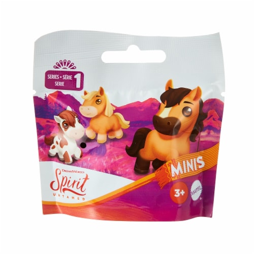 Mattel Spirit Untamed Mini Horse Figures - Assorted Perspective: bottom
