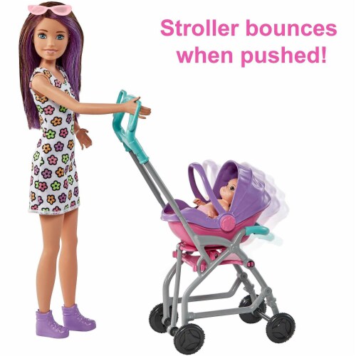 Mattel Barbie® Skipper™ Babysitters Inc.™ Doll + Accessories Perspective: bottom