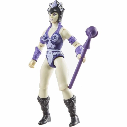 Mattel Masters of the Universe Origins Evil-Lyn Action Figure Perspective: bottom