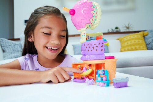 Mattel® Polly Pocket™ Spin 'N Surprise Playground, 26 pc - QFC