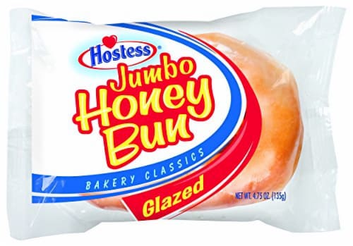 Hostess® Single-Serve Jumbo Glazed Honey Bun Perspective: bottom