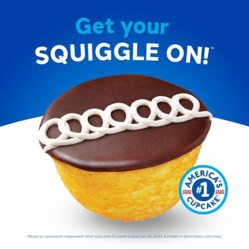 Hostess Cupcakes, Golden Snack Cakes Perspective: bottom