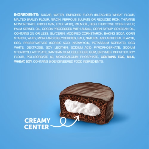 Hostess® Ding Dongs® Chocolate Cakes Perspective: bottom