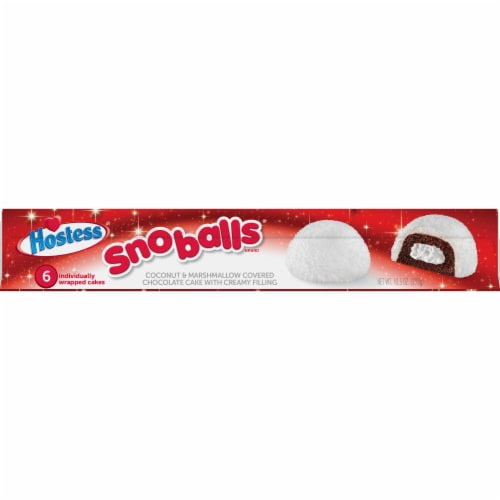 Hostess Limited Edition Holiday Sno Balls Perspective: bottom