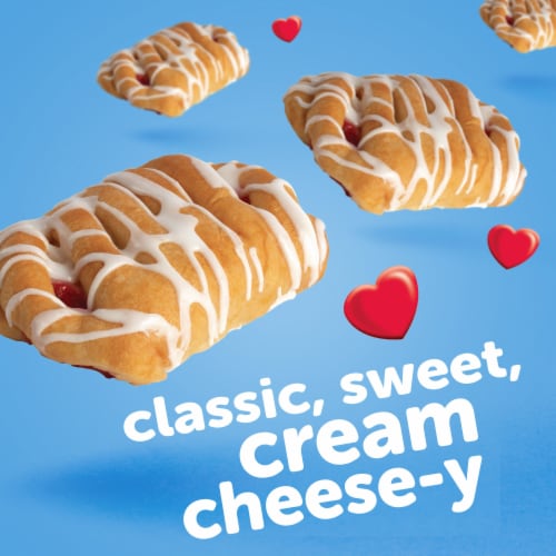 Hostess Danish Pastries, Cherry Cheese Artificially Flavored Filling Perspective: bottom