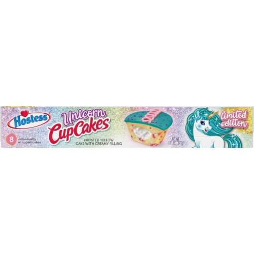 Hostess Unicorn CupCakes Perspective: bottom