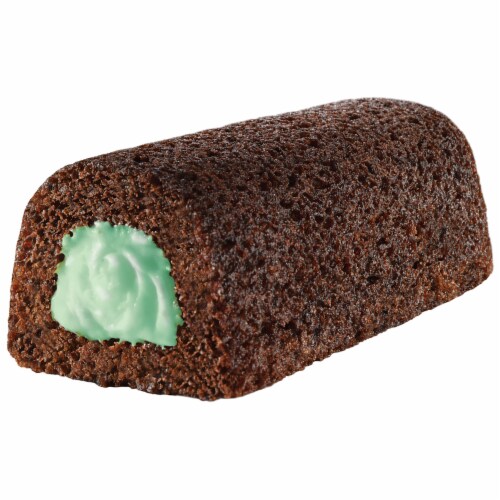 Hostess® Mint Chocolate Twinkies® Chocolate Sponge Cake Perspective: bottom