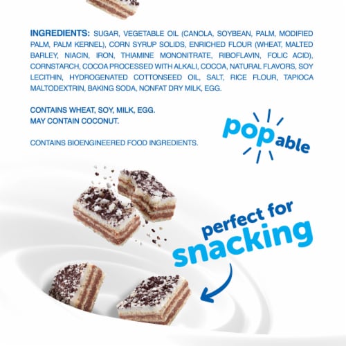 Hostess® Crispy Minis® Cookies & Creme Wafer Snacks Perspective: bottom