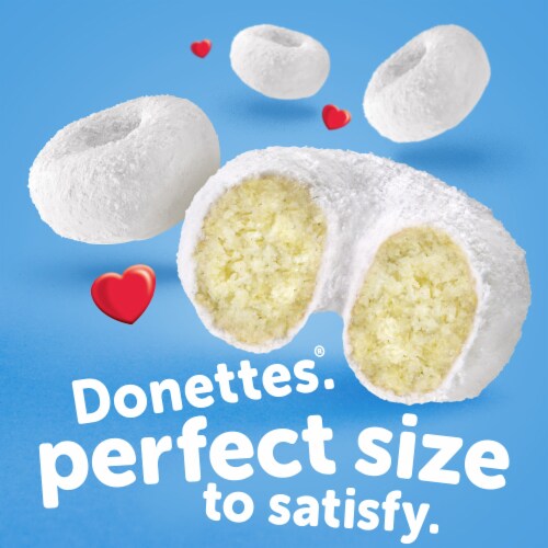 Hostess Donettes, Powdered Mini Donuts Perspective: bottom