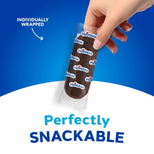 Hostess Twinkies Chocolate Lovers Snack Cakes Perspective: bottom