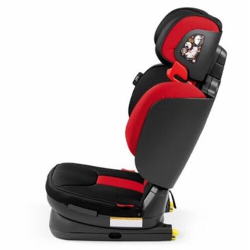 Peg Perego Viaggio Flex 120 Booster Seat in Monza Red/Black, 1 unit