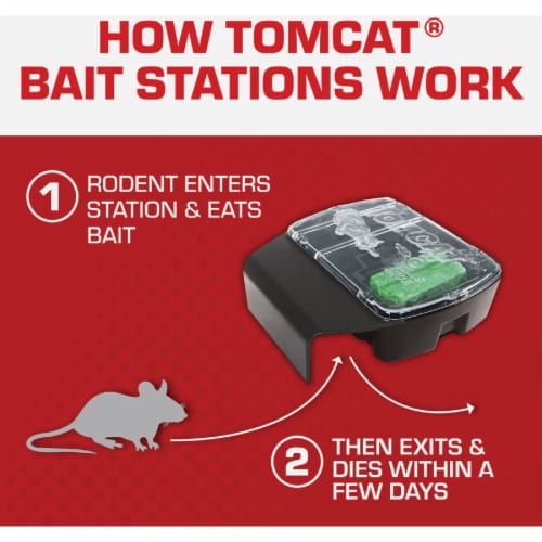 Tomcat® Mouse Killer Refillable Station Perspective: bottom