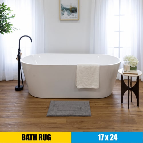 HD Designs Mohawk Home Bath Rug - Excalibur Perspective: bottom