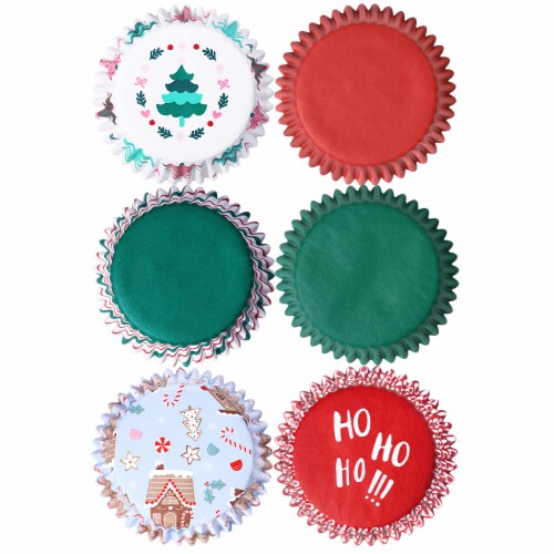 Holiday Home Baking Cups Perspective: bottom