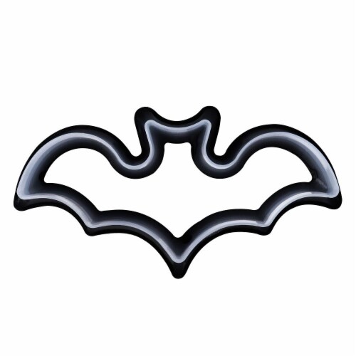 Holiday Home Grippy Bat Cookie Cutter Perspective: bottom