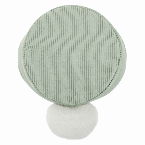 Holiday Home® Easter 10.5-Inch Courduroy Bunny Basket - Green Perspective: bottom