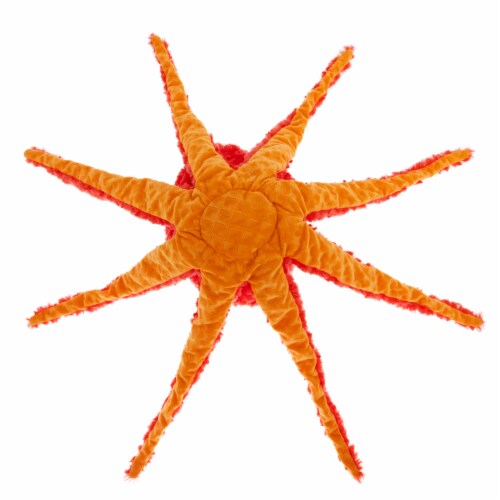 Holiday Home 26.5 Inch Orange Octopus Plush Perspective: bottom