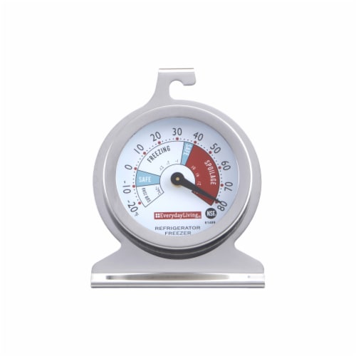 Everday Living® Stainless Steel Fridge Thermometers, 1 ct - Kroger