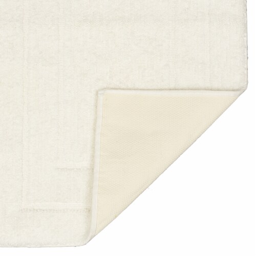 Mohawk Home Bath Rug - White Perspective: bottom