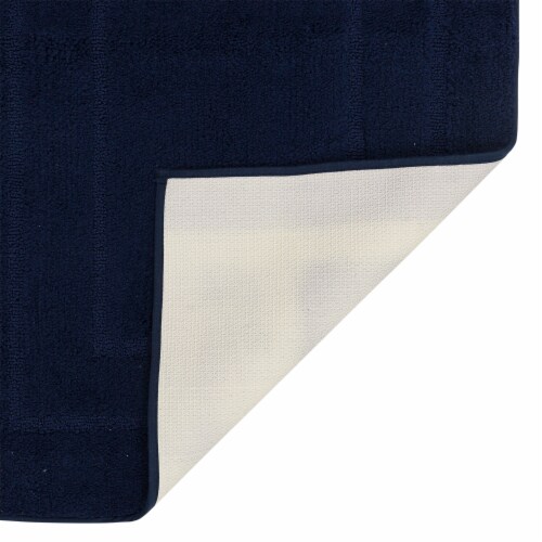 HD Designs Mohawk Home Countour Bath Rug - Medieval Blue Perspective: bottom