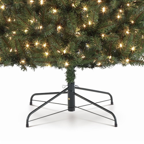 Holiday Home Beaufort Fir Tree with Clear Lights Perspective: bottom