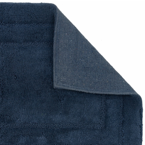 Mohawk Home Modavari Turkish Bath Rug - MOOD INDIGO Perspective: bottom