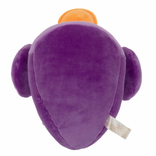 Holiday Home 8 Inch Purple Duck With Crown Plush Perspective: bottom
