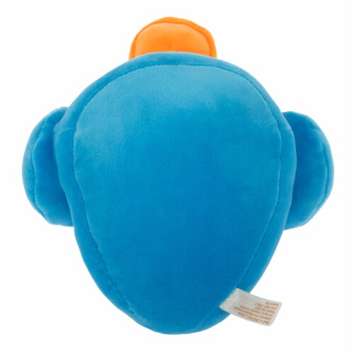 Holiday Home 8 Inch Blue Duck Plush Perspective: bottom
